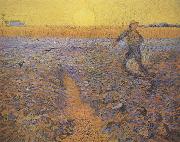 Vincent Van Gogh The Sower (nn04) oil on canvas